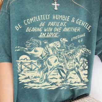 Western Christian Graphic Tee, Boho Christian Shirts, Bible Verse Shirt 7