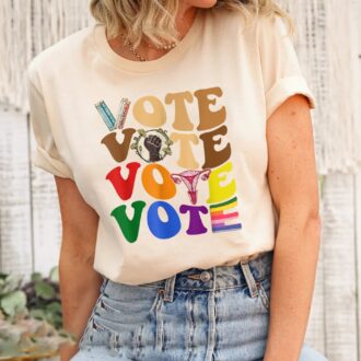 LGBT Vote Shirt, Banned Books BLM Shirt, Equality Human Rights, Anti Racism Shirts 1