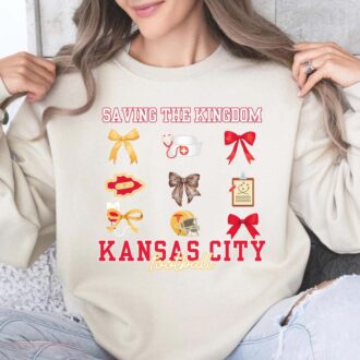 Kansas City Chiefs Nurse Sweatshirt, Unisex Game Day Outfit, Red Friday, Healthcare 5
