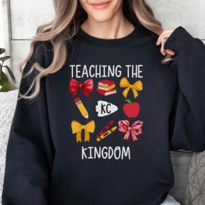Kansas City Chiefs Teacher Sweatshirt, Red Friday Teacher Outfit, KC Fan Gear