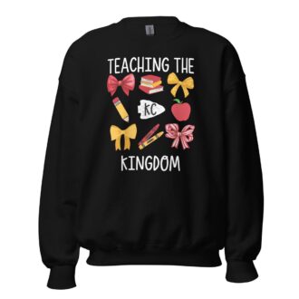Kansas City Chiefs Teacher Sweatshirt, Red Friday Teacher Outfit, KC Fan Gear 4