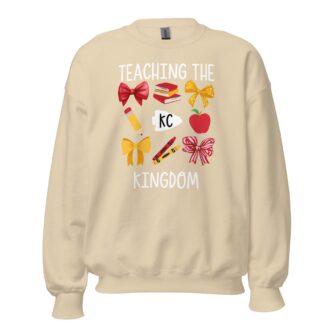 Kansas City Chiefs Teacher Sweatshirt, Red Friday Teacher Outfit, KC Fan Gear 7