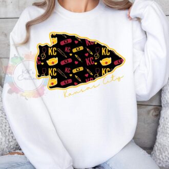 KC Nurse Kansas City Chiefs Football Fan Tshirt, Nurses Football Gear 2