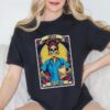 Custom Nurse Tarot Card Shirt, Spooky Skeleton Witch Crew Tee for RNs, ER, Pediatric