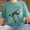 Funny Skeleton Nurse Halloween Shirt, Workin The Pole, Night Shift Nurse Gifts