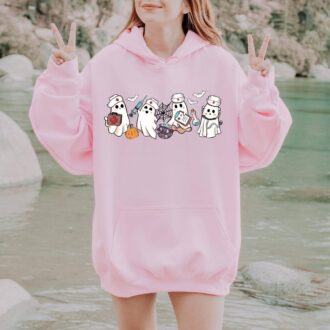 Ghost Nurse Halloween T-Shirt, School Nurse Boo Boo Crew Tee, Clinic, Nurse Gift