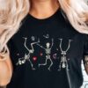 Halloween Healthcare Registered Nurse Skeleton Party Shirt, Medical T-Shirt