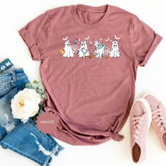 Nurse Spooky Halloween T-Shirt, Gift for Nursing Professionals