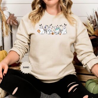 Nurse Spooky Halloween T-Shirt, Gift for Nursing Professionals