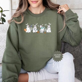 Nurse Spooky Halloween T-Shirt, Gift for Nursing Professionals