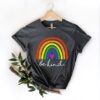 Be Kind Rainbow Shirt, LGBTQ+ Pride Tee, Inspirational Kindness, Equality Gift
