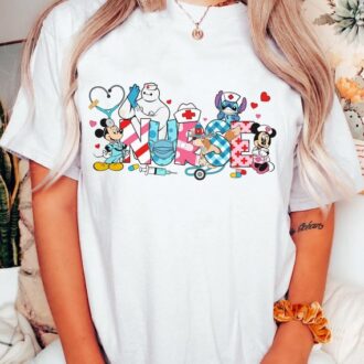 Disney Nurse Shirt, Nurse Vacation Shirt, RN Gifts, Nurse Life Apparel