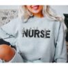 Skeleton Nurse Shirt, Spooky Season RN Sweatshirt, Cute Halloween Nurse Tee