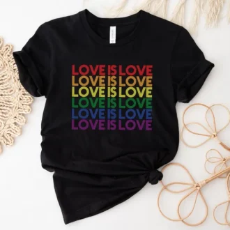 Love is Love T-Shirt - LGBTQ Shirt - Rainbow Shirt - Pride Shirt - LGBTQ Support Tees - Gay Pride Shirt - Queer Gift