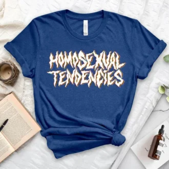 Lesbian Pride Shirt, Homosexual Tendencies Tee, LGBTQ+ Ally, Queer Apparel, Halloween Party Lesbian Pride Shirt, Homosexual Tendencies Tee, LGBTQ+ Ally, Queer Apparel, Halloween Party