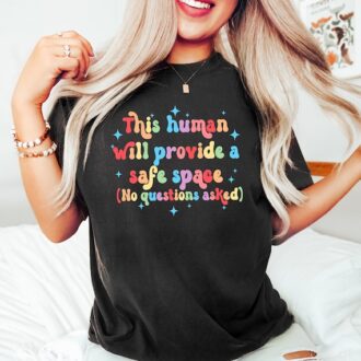 Safe Space LGBTQ+ Pride Shirt, Equality Apparel, Queer Gift