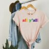 Y’all Rainbow Pride Shirt, LGBT Gifts, Pride Parade Outfit, Equality Tee