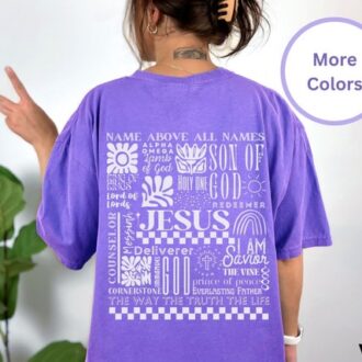 Jesus Christ T-shirt, Jesus is King, Son of God, Bible Verse Tee, Inspirational Christian Gift