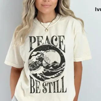 Be Still Shirt - Pray Shirt - Vintage Christian Shirts - Jesus Shirts - Love Like Jesus Tshirt - Christian Gift