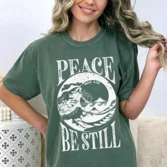 Be Still Shirt - Pray Shirt - Vintage Christian Shirts - Jesus Shirts - Love Like Jesus Tshirt - Christian Gift