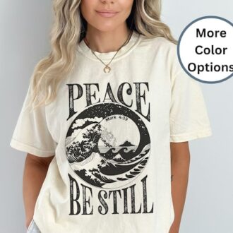 Be Still Shirt - Pray Shirt - Vintage Christian Shirts - Jesus Shirts - Love Like Jesus Tshirt - Christian Gift