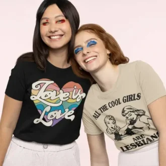All The Cool Girls Are Lesbians - Lesbian Shirt - Lesbian Gift - Lesbian Pride Shirt