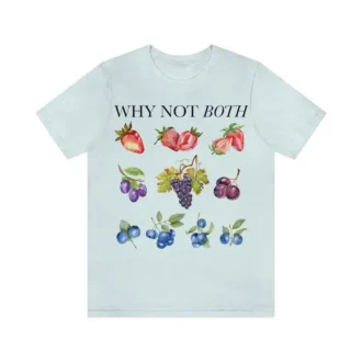 Why Not Both Shirt - Bi Pride Shirt - Bisexual Pride Shirt - Funny Bisexual Shirt