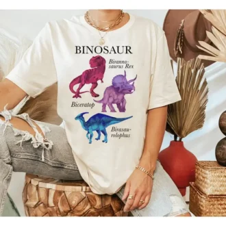 Funny Bisexual Dinosaur Shirt, Subtle Bi Pride Tee, Bisexual Gift Funny Bisexual Dinosaur Shirt, Subtle Bi Pride Tee, Bisexual Gift