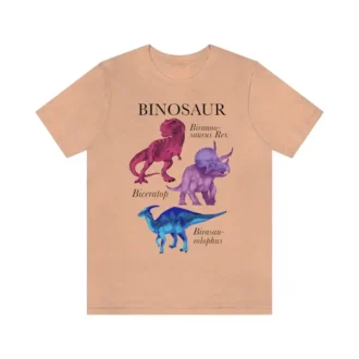 Bisexual Dinosaur Shirt - Bisexual Shirt - Bisexual Pride Shirt - Subtle Bi Pride - Funny Bisexual Gift