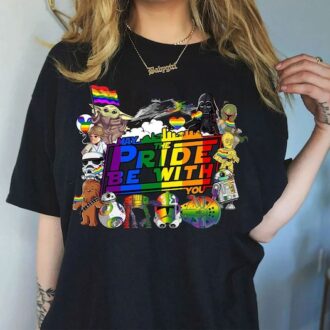 Star Wars LGBT Pride Shirt, May the Pride Be With You, Disney Pride Month Tee