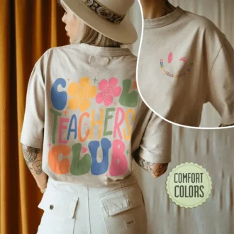 Cool Teachers Club Shirt - Teacher Gift - Funny Teacher Shirt - Teacher Appreciation Week Shirt