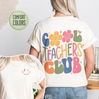 Funny Teacher Shirt, Teacher Gift, Teacher Appreciation Week Shirt, Cool Teachers Club Funny Teacher Shirt, Teacher Gift, Teacher Appreciation Week Shirt, Cool Teachers Club