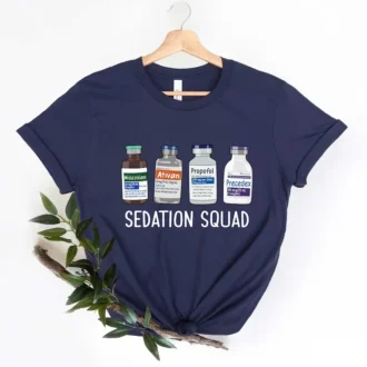 Sedation Squad Shirt - ICU Nurse Shirt - Nurse Shirt - Nurse Gift