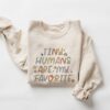 NICU Nurse Sweatshirt, Tiny Humans Are My Favorite, Neonatal Nurse, Labor & Delivery Nurse