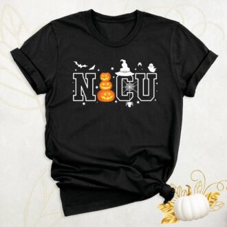 Halloween NICU Nurse Shirt, Spooky Fall Gift for Nurses & Nursing Students Halloween NICU Nurse Shirt, Spooky Fall Gift for Nurses & Nursing Students