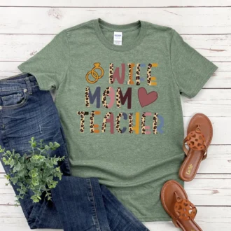 Teaching Mom Shirt - Educator Mama Gift - Mothers Day Shirt for Teacher - Cute Mom Tshirt - Mothers Day Gift - Ideas For Working Mama