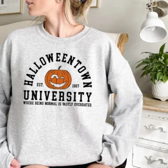 Halloweentown University Sweatshirt - Halloween School Sweaters - Halloween Sweatshirts - Funny Fall Sweatshirts - Fall Sweatshirts Gift