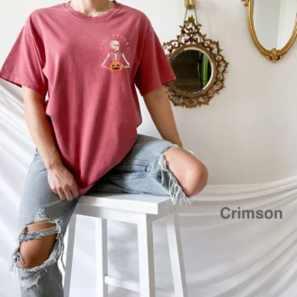 Halloween Spooky Shirt - Stay Spooky Skeleton Shirt - Halloween Shirt Gift - Skeleton Pocket Sweater - Skeleton Halloween Shirt