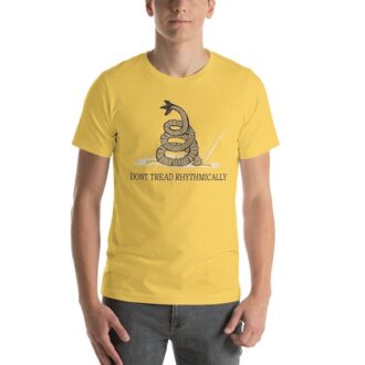Don’t Tread Rhythmically Gadsden Dune T-Shirt, Sandworm Shirt, Dune Movie Fan