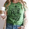 Pirates of The Caribbean Couples Shirts, Disney Pirates Matching Tee, The Rum Always Gone