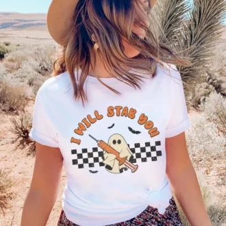 I Will Stab You - Funny Nurse Halloween Shirt